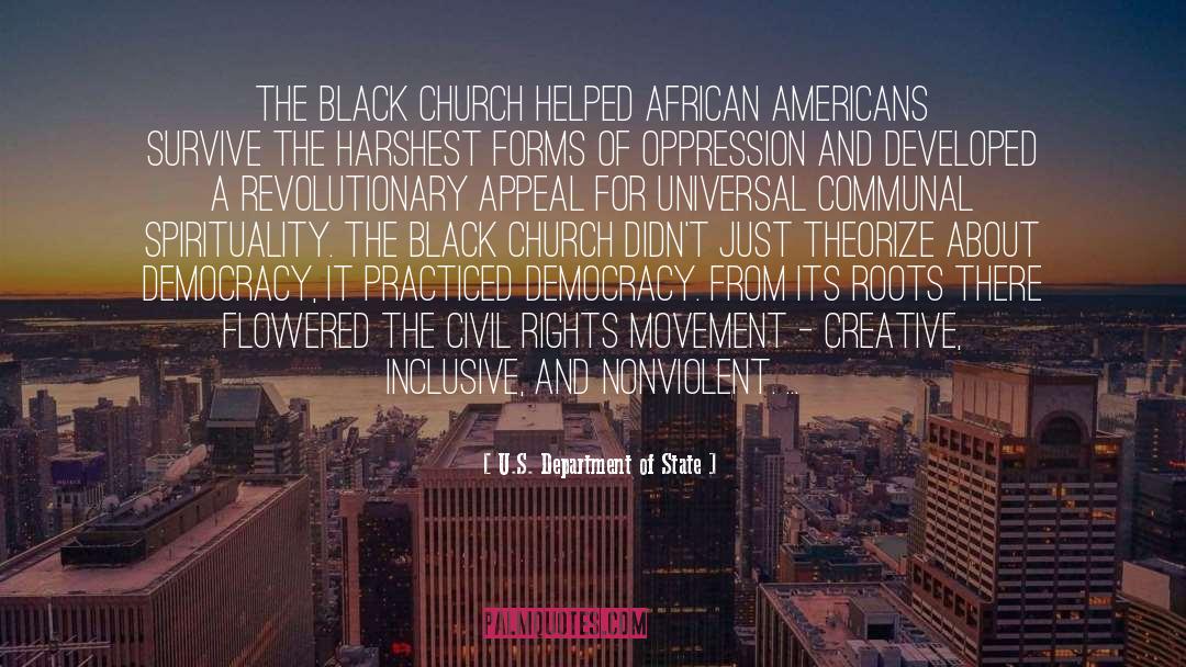 Black Church quotes by U.S. Department Of State