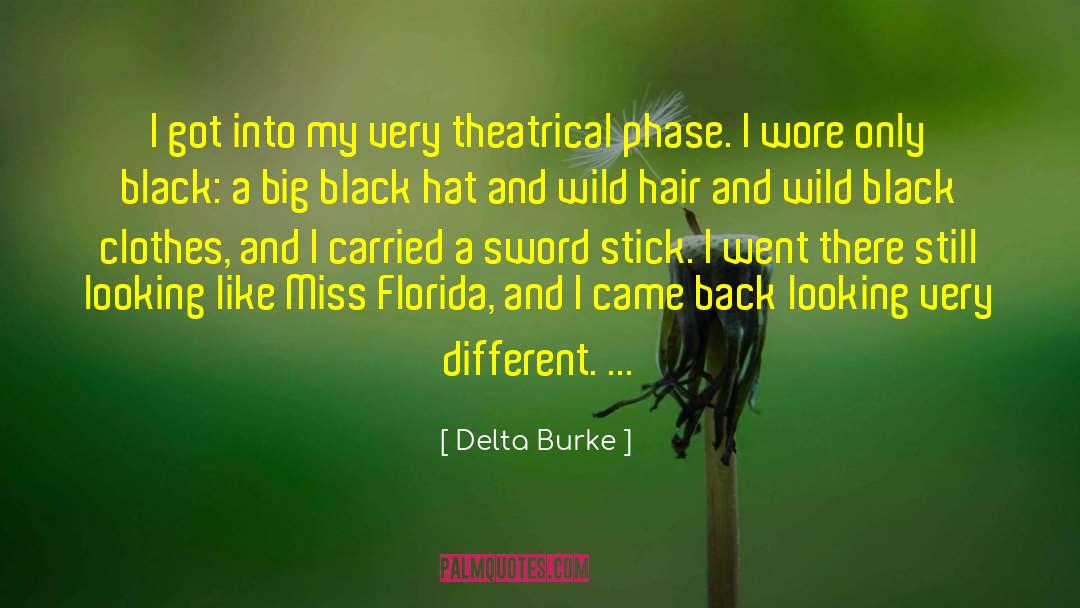 Black Clothes quotes by Delta Burke