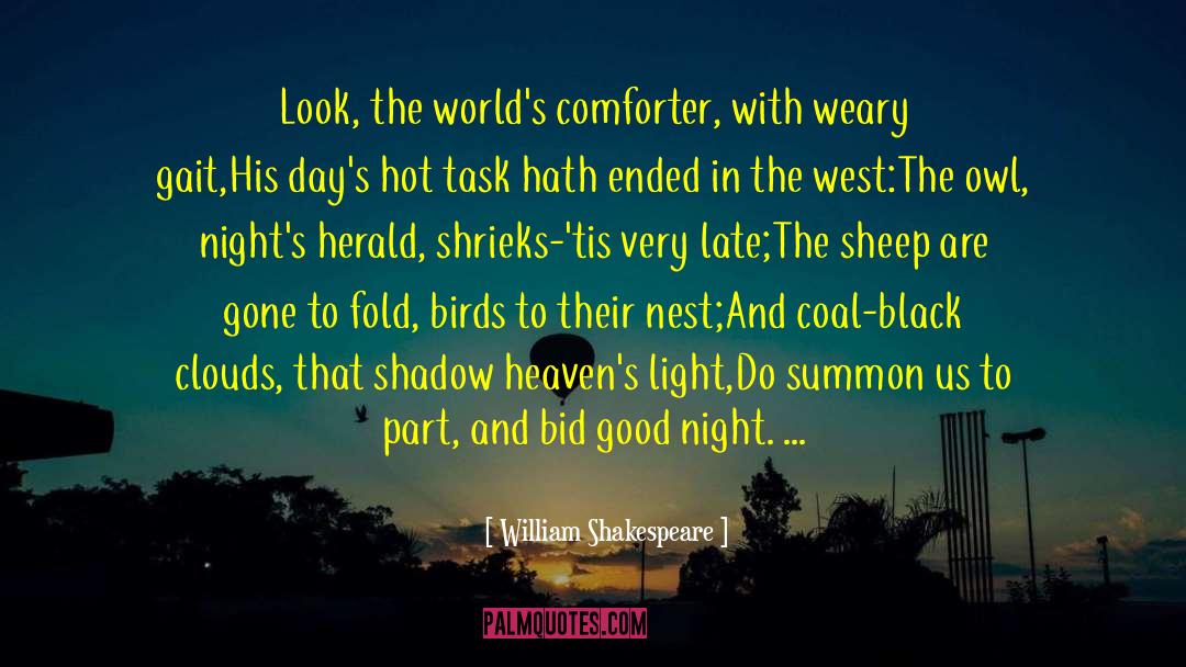 Black Clouds quotes by William Shakespeare