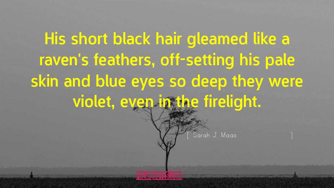 Black Color quotes by Sarah J. Maas