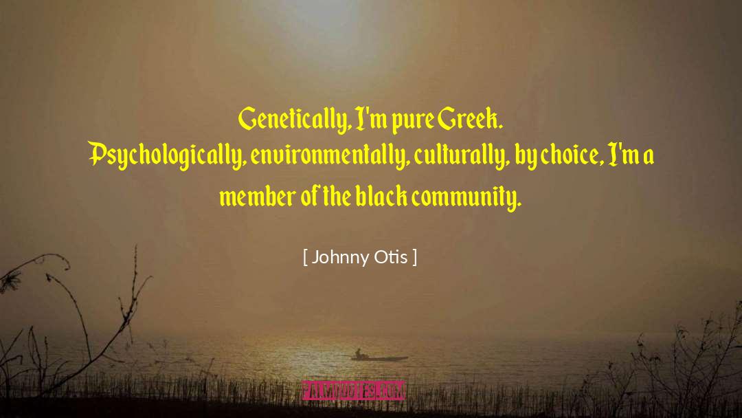 Black Community quotes by Johnny Otis