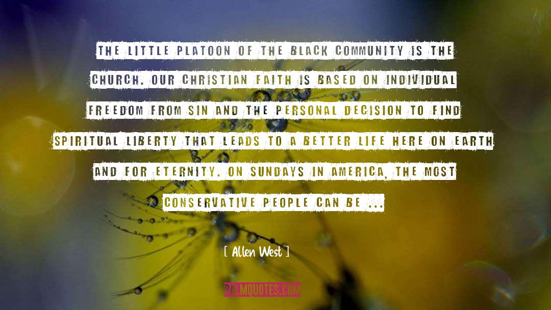 Black Community quotes by Allen West