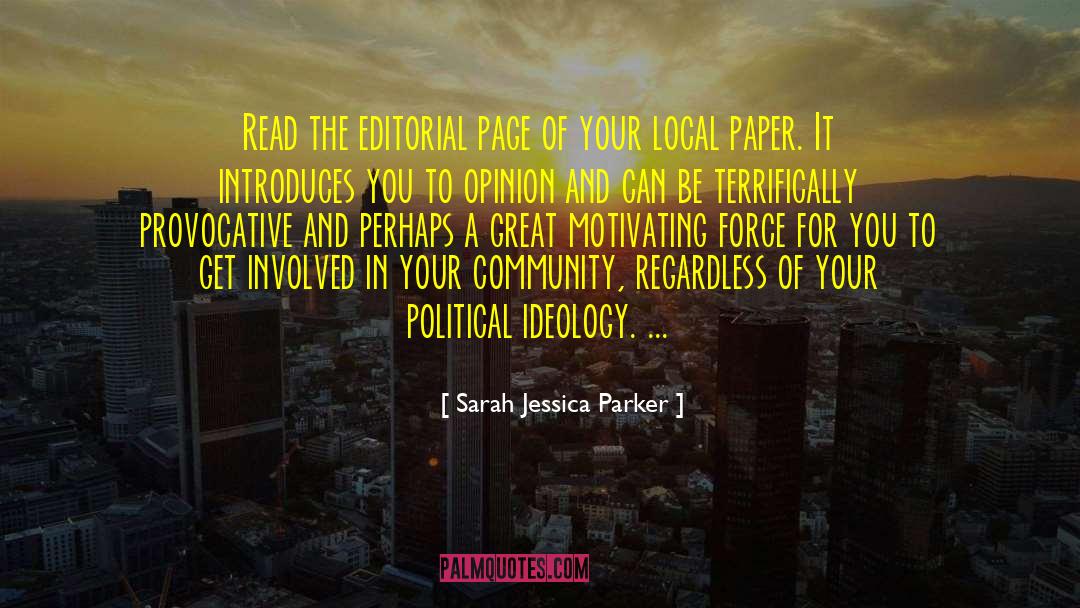 Black Community quotes by Sarah Jessica Parker