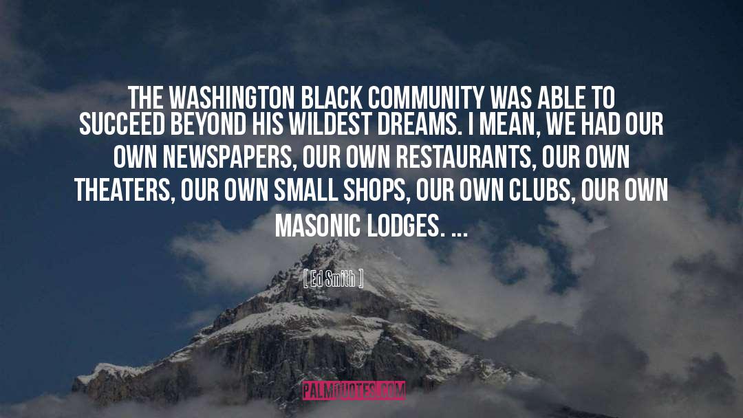 Black Community quotes by Ed Smith