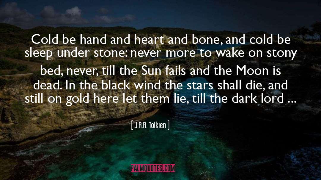 Black Dark Humour quotes by J.R.R. Tolkien