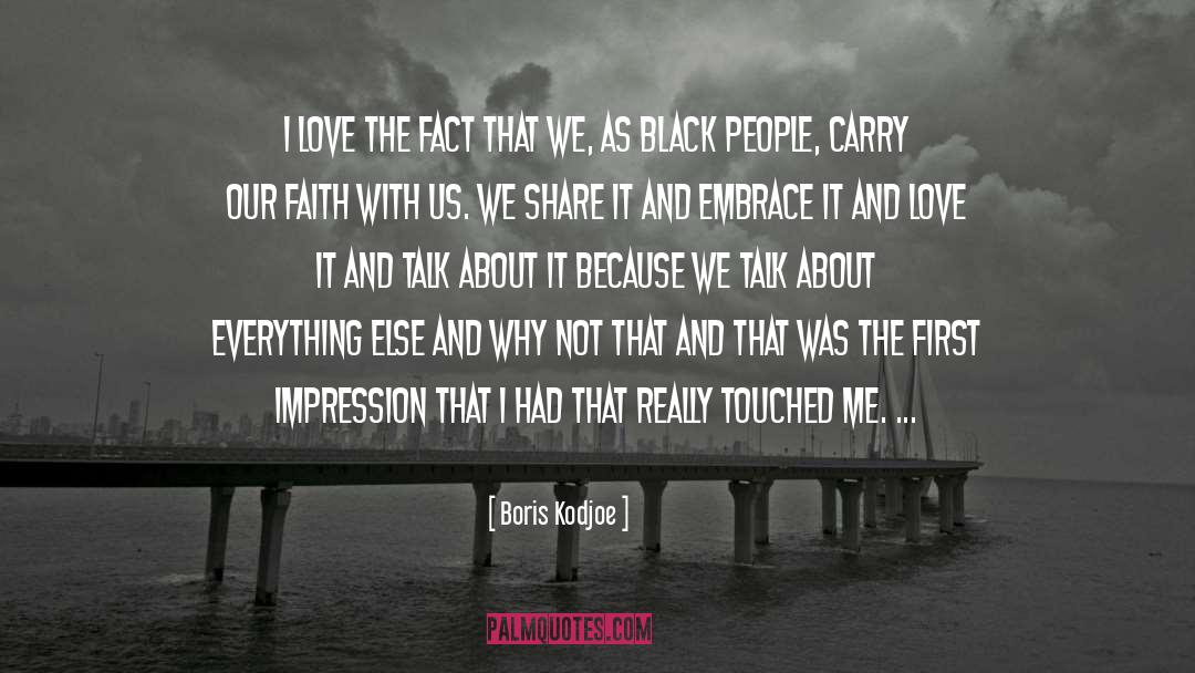 Black Dogs quotes by Boris Kodjoe