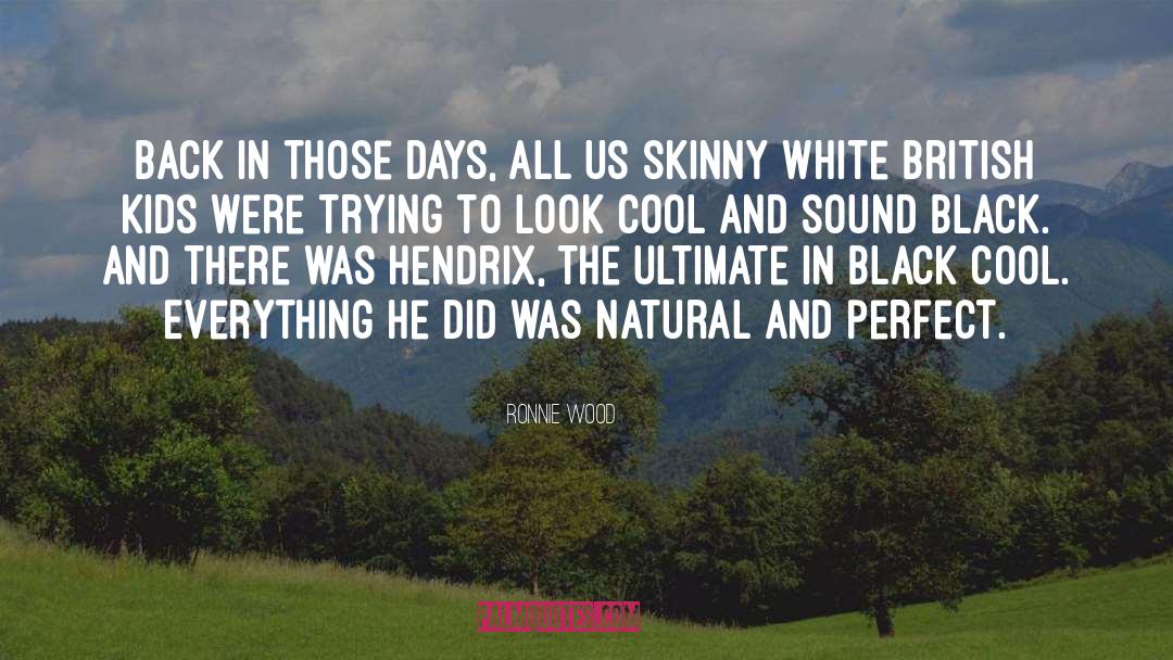 Black Dow quotes by Ronnie Wood
