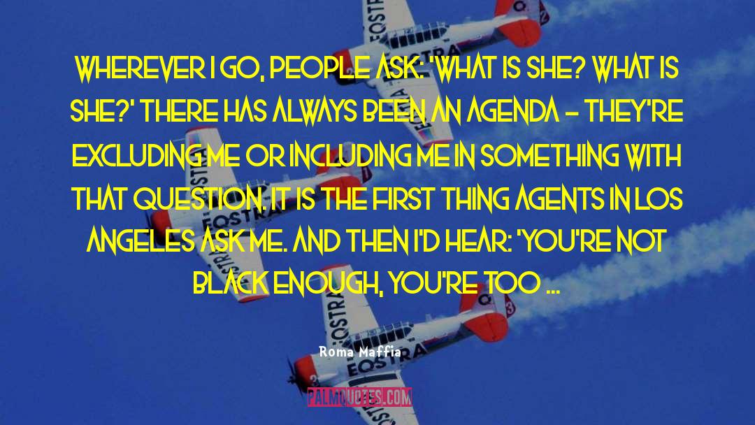 Black Enough quotes by Roma Maffia