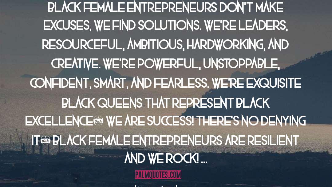 Black Entrepreneurs quotes by Stephanie Lahart