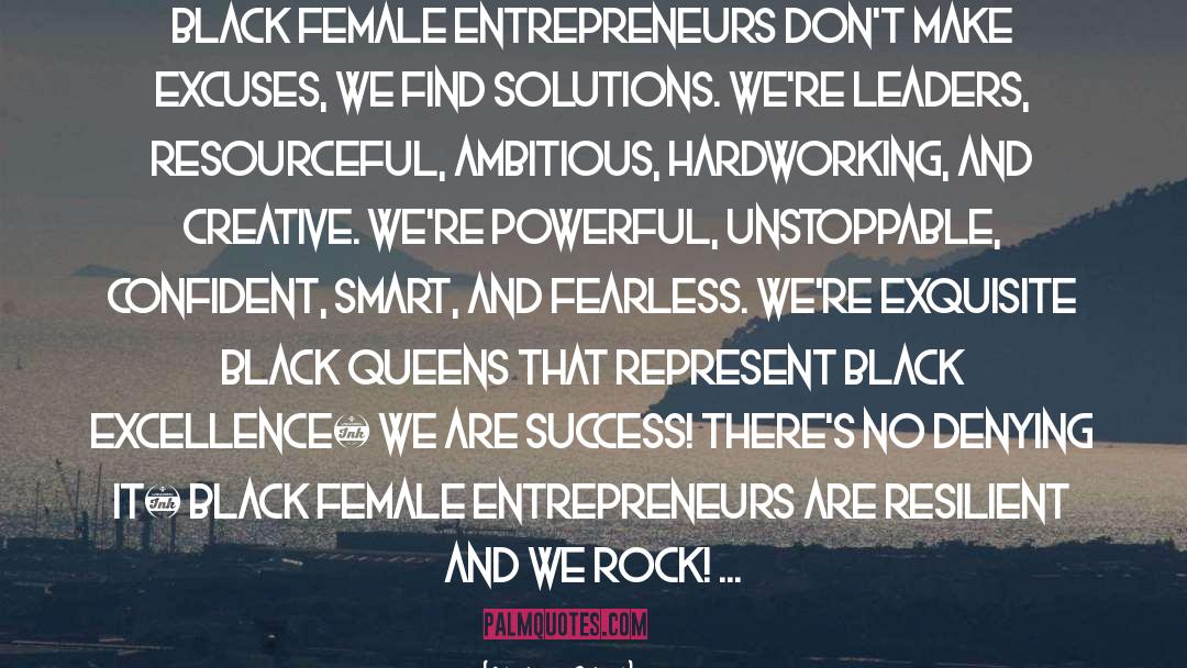 Black Entrepreneurship quotes by Stephanie Lahart