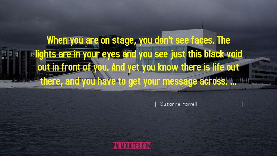 Black Eye quotes by Suzanne Farrell