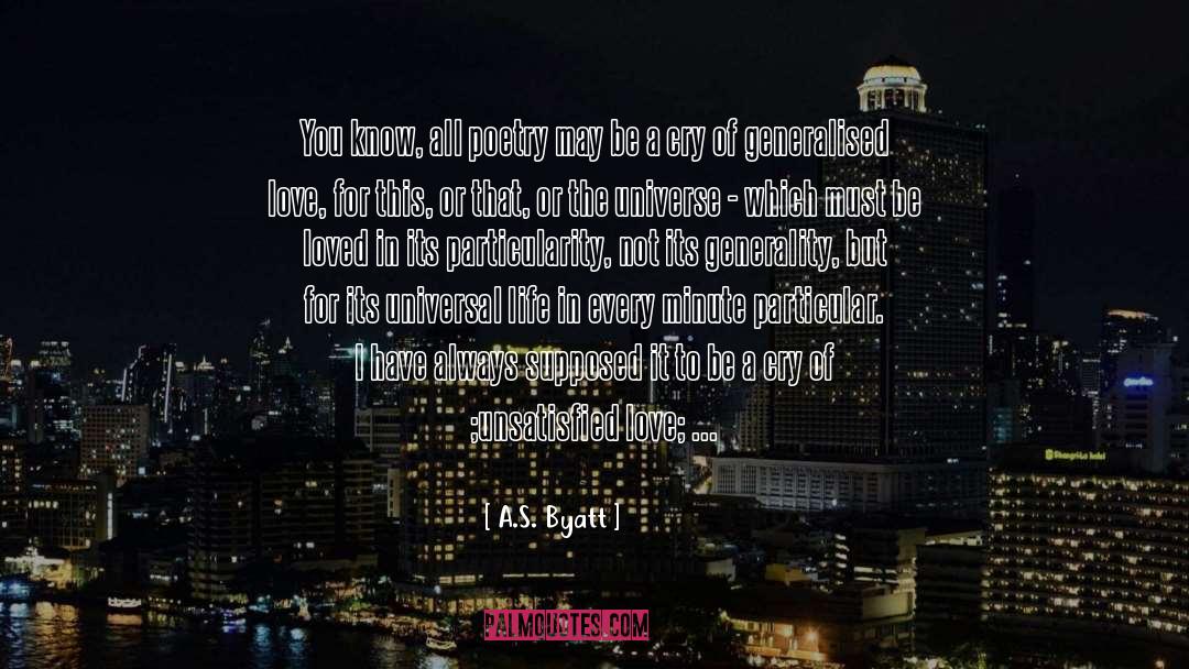 Black Eyes quotes by A.S. Byatt