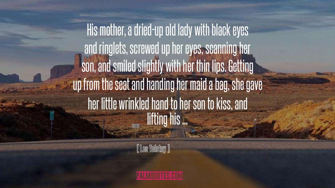 Black Eyes quotes by Leo Tolstoy