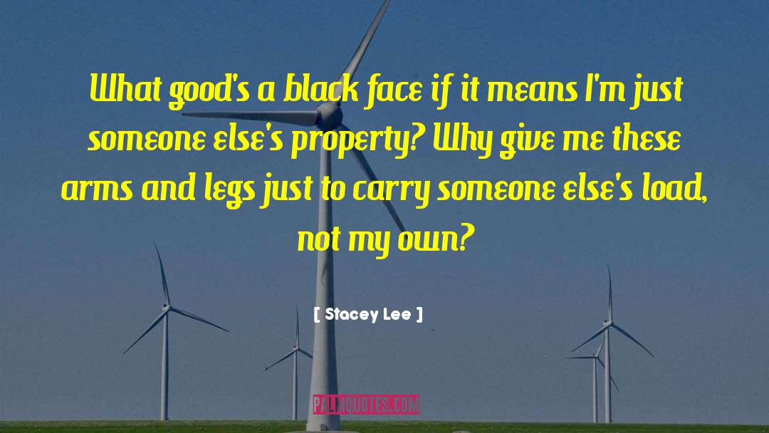 Black Face quotes by Stacey Lee