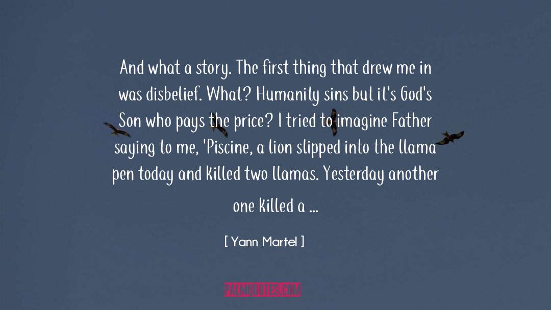 Black Face quotes by Yann Martel