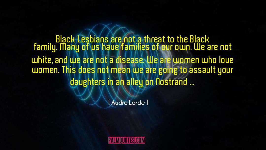 Black Family quotes by Audre Lorde