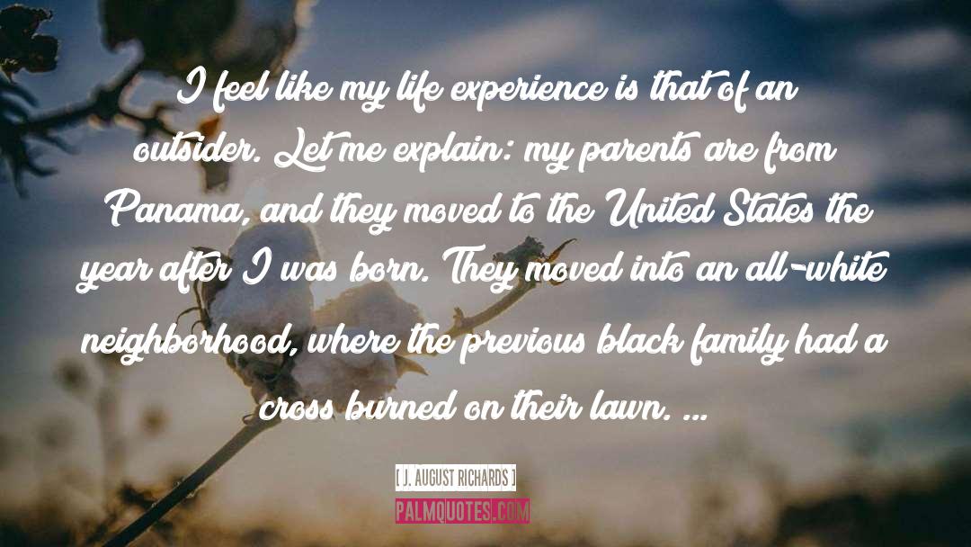 Black Family quotes by J. August Richards