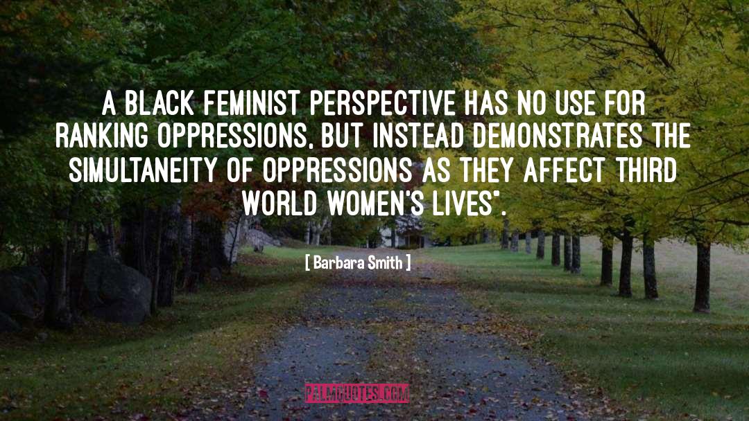 Black Feminist quotes by Barbara Smith