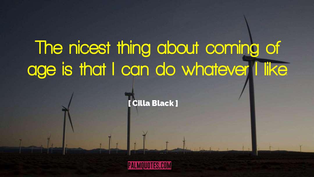 Black Flag quotes by Cilla Black