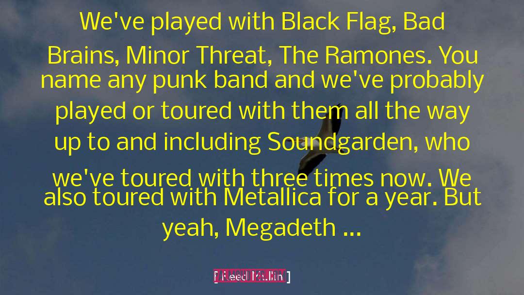 Black Flag quotes by Reed Mullin