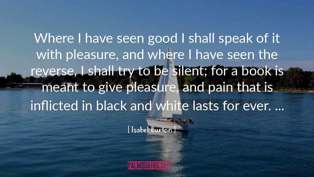 Black Flag quotes by Isabel Burton