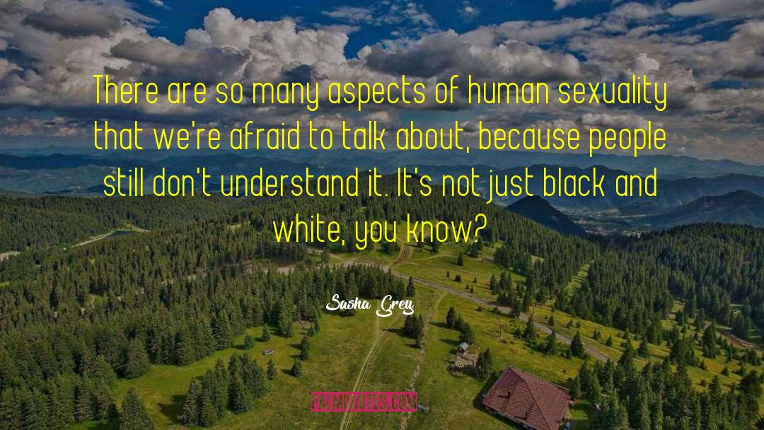 Black Guys quotes by Sasha Grey