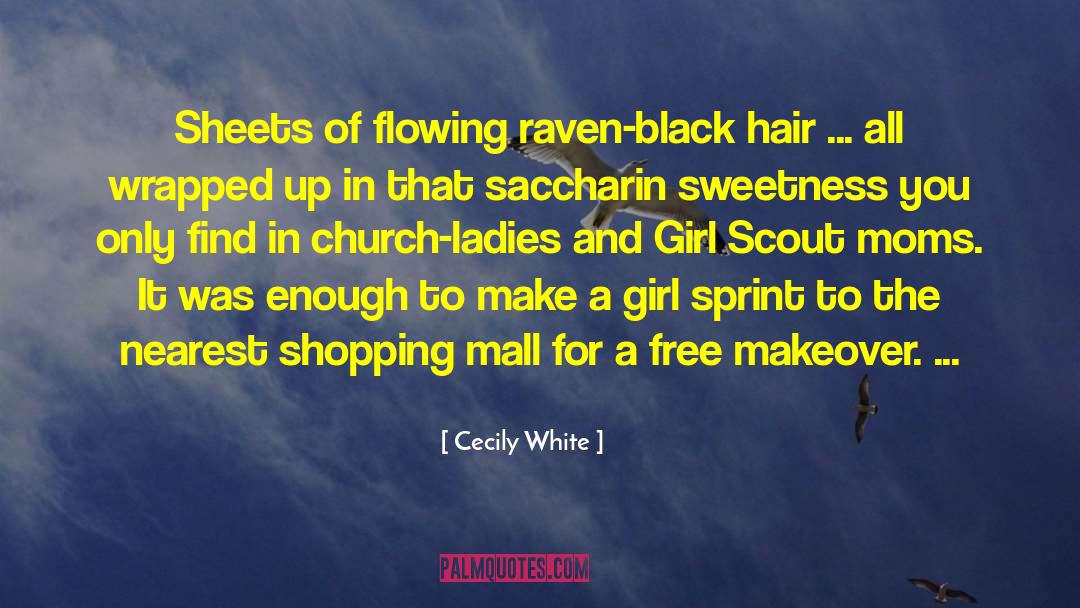 Black Hair quotes by Cecily White