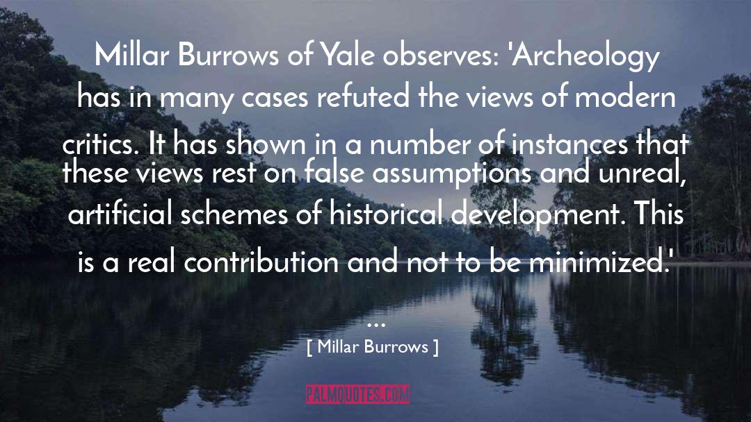 Black Historical quotes by Millar Burrows