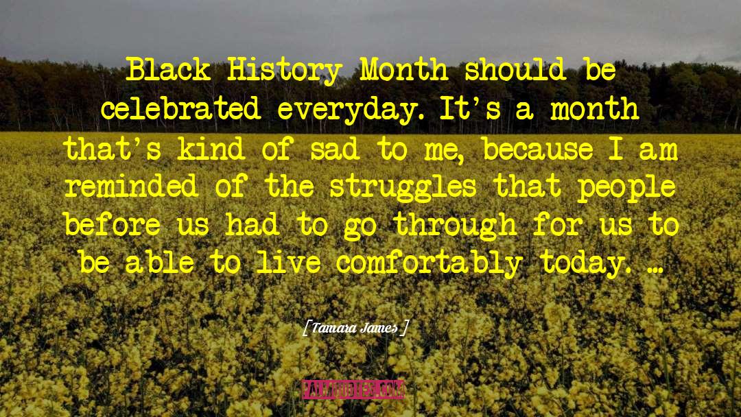 Black History Month quotes by Tamara James
