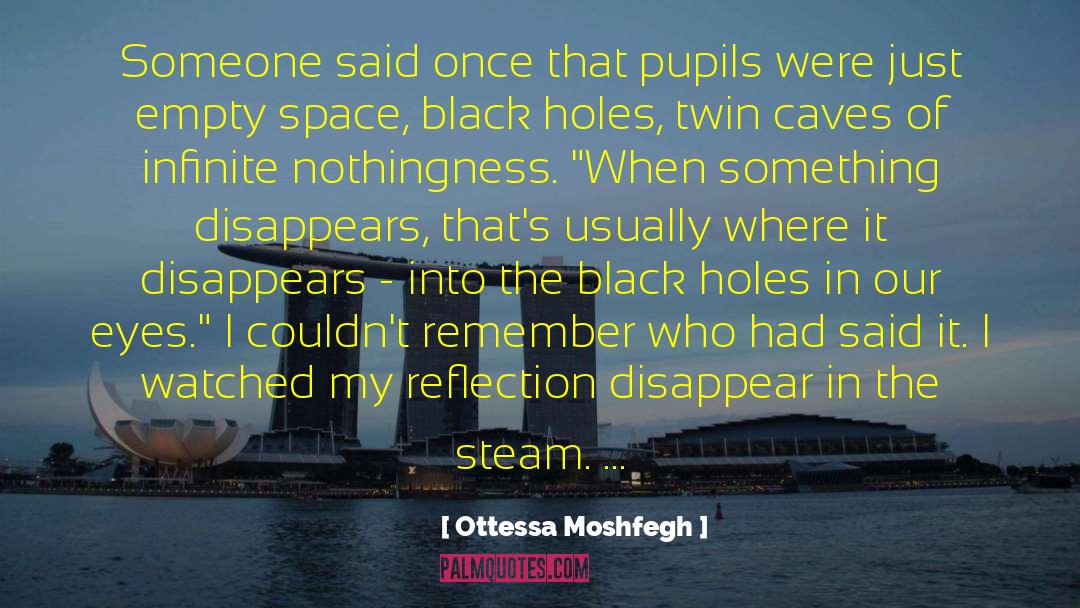 Black Holes quotes by Ottessa Moshfegh