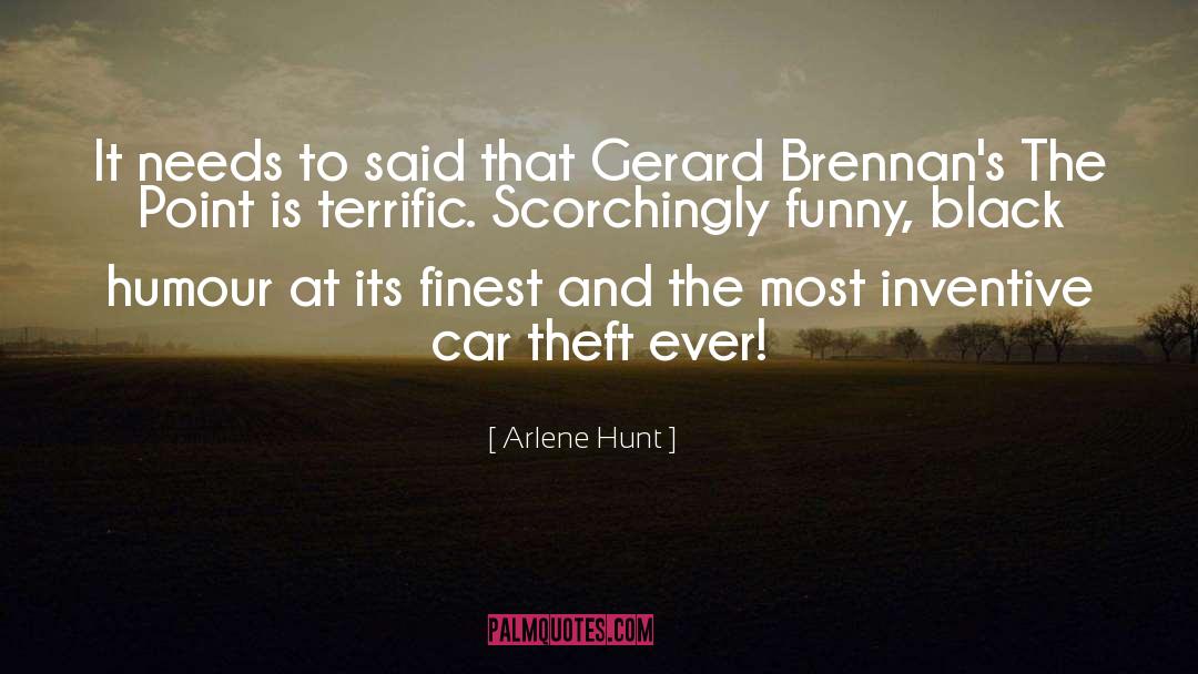 Black Humour quotes by Arlene Hunt