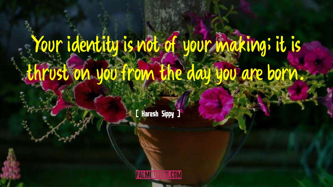 Black Identity quotes by Haresh Sippy