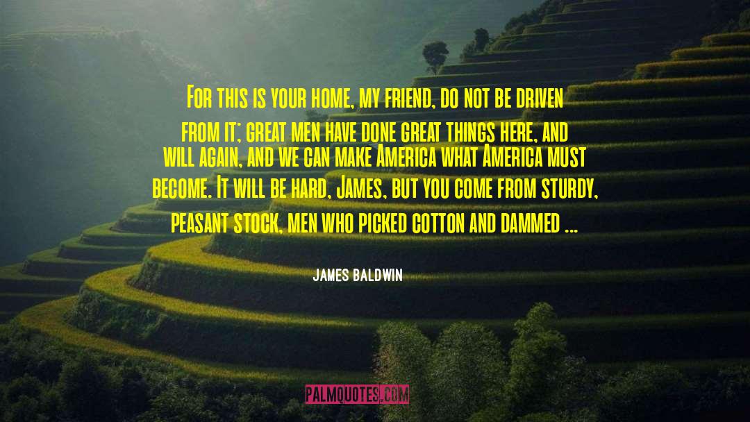 Black In America quotes by James Baldwin