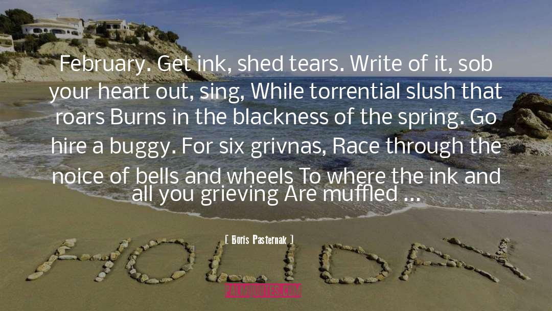 Black Ink Shortcuts quotes by Boris Pasternak