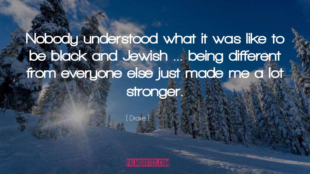 Black Jewish Relations quotes by Drake