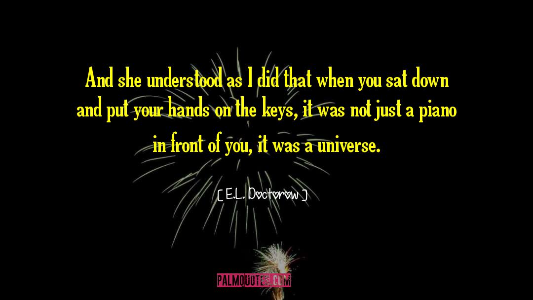 Black Keys quotes by E.L. Doctorow