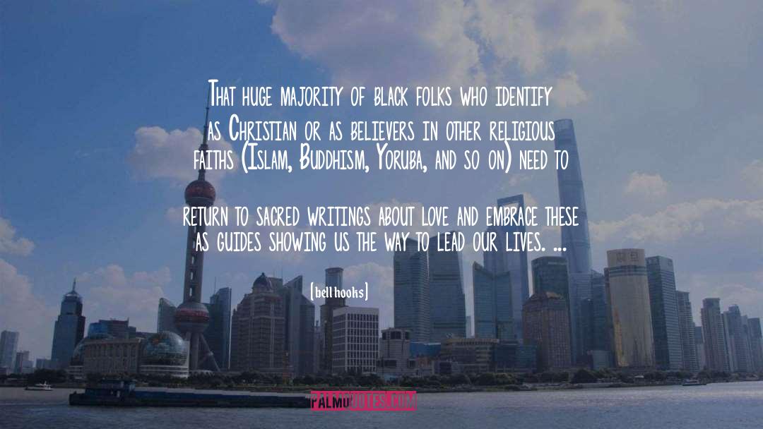 Black Letter quotes by Bell Hooks