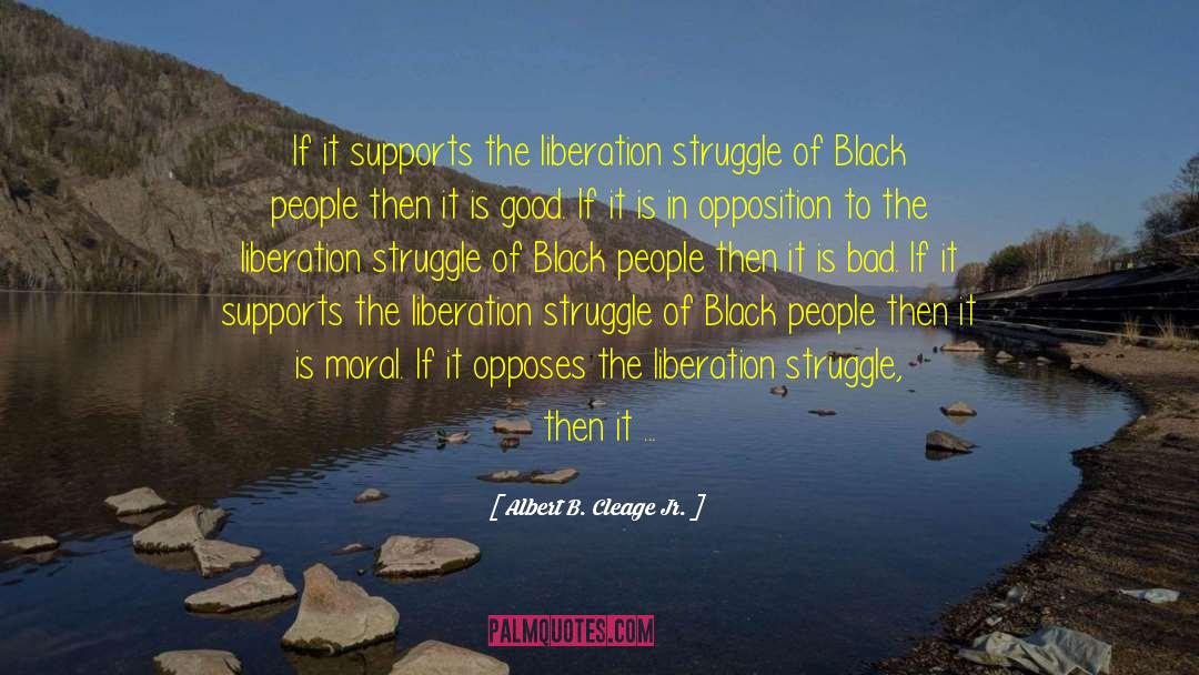 Black Liberation Movement quotes by Albert B. Cleage Jr.