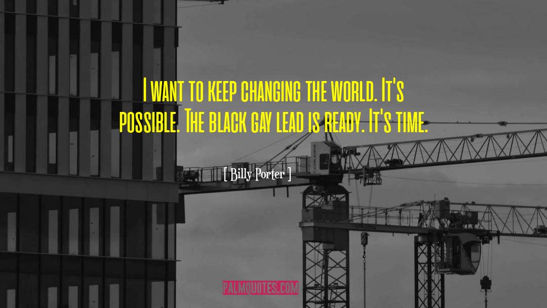 Black Lynx quotes by Billy Porter