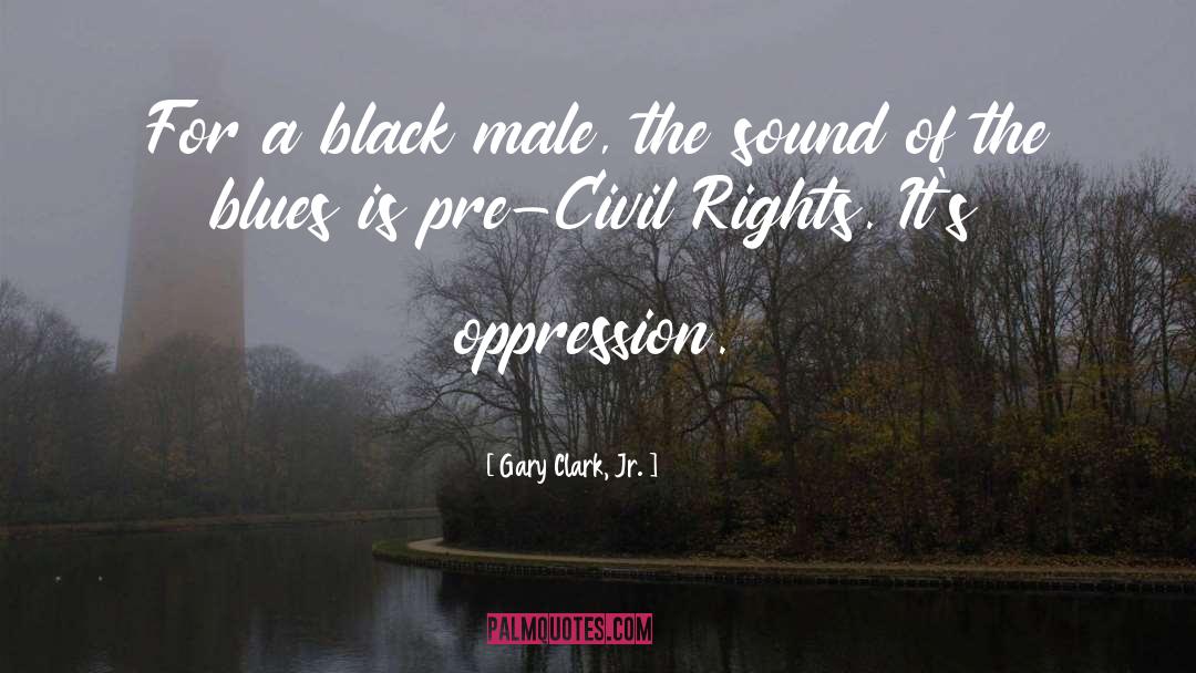 Black Male Affirmations quotes by Gary Clark, Jr.