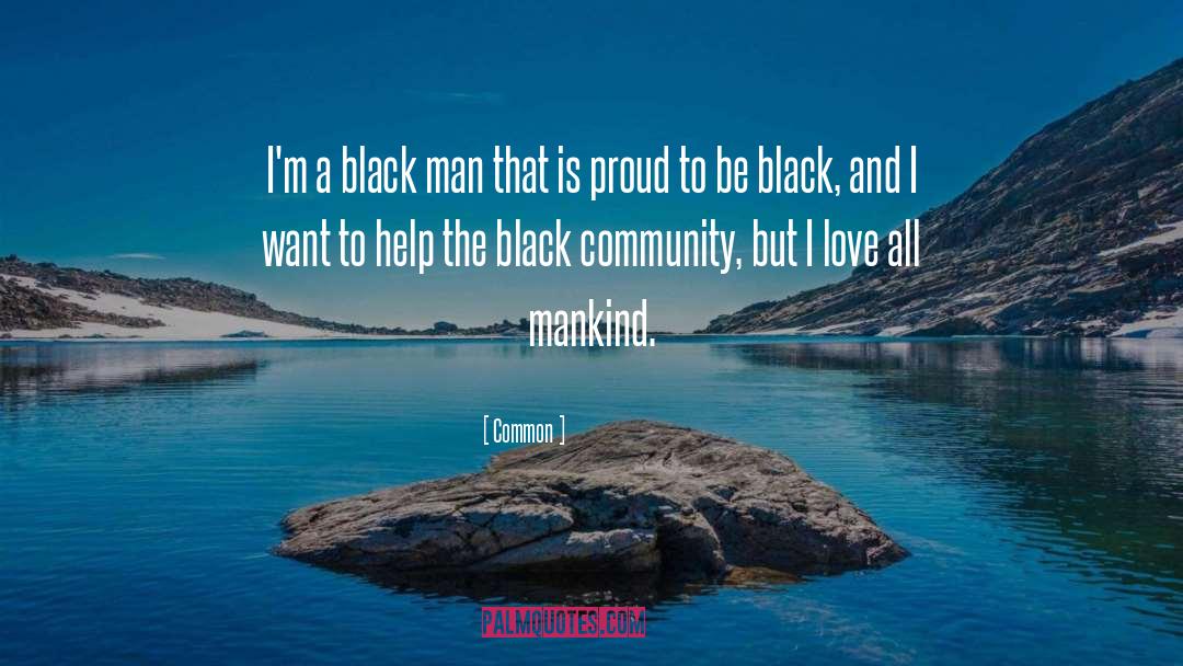 Black Man quotes by Common