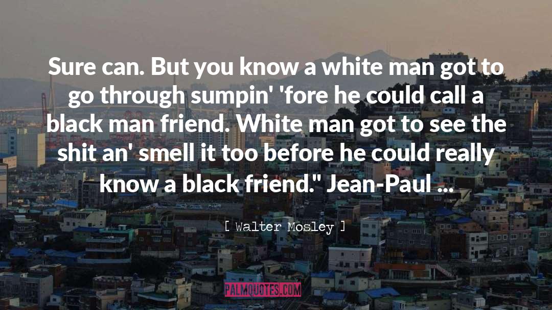 Black Man quotes by Walter Mosley