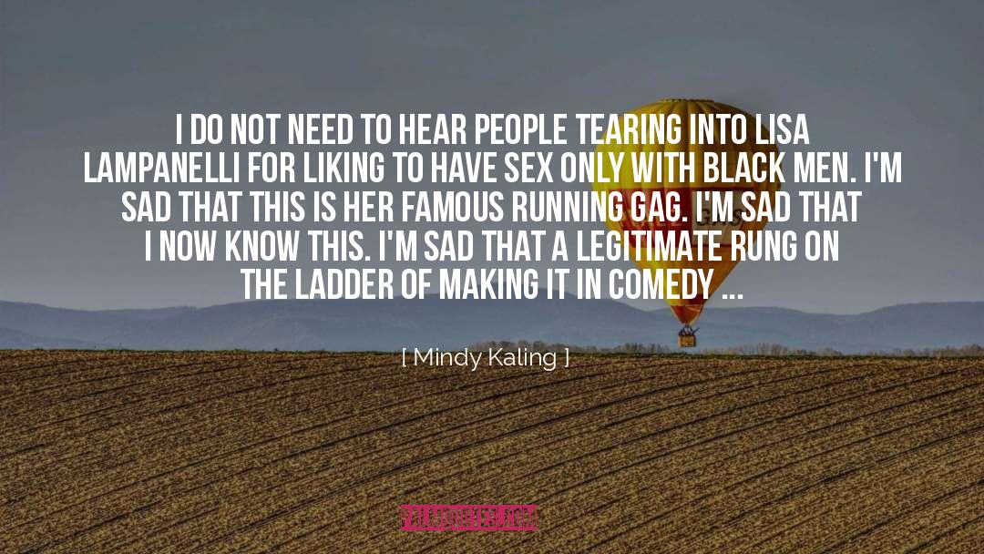 Black Men quotes by Mindy Kaling