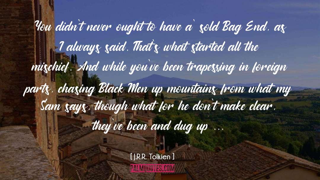 Black Men quotes by J.R.R. Tolkien