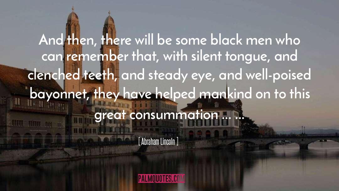 Black Men quotes by Abraham Lincoln