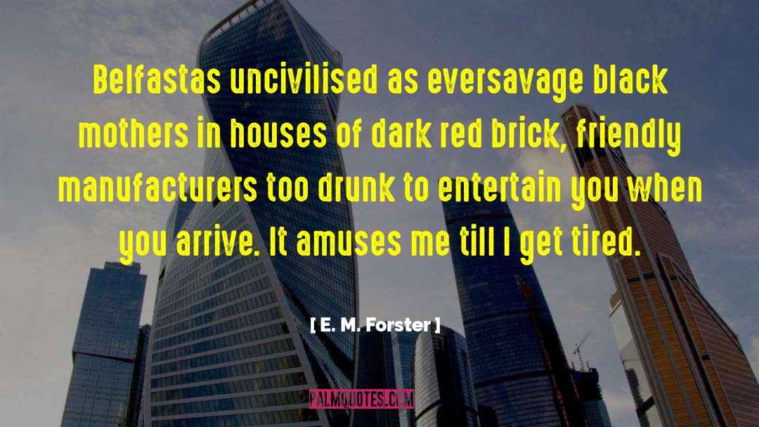 Black Mothers quotes by E. M. Forster