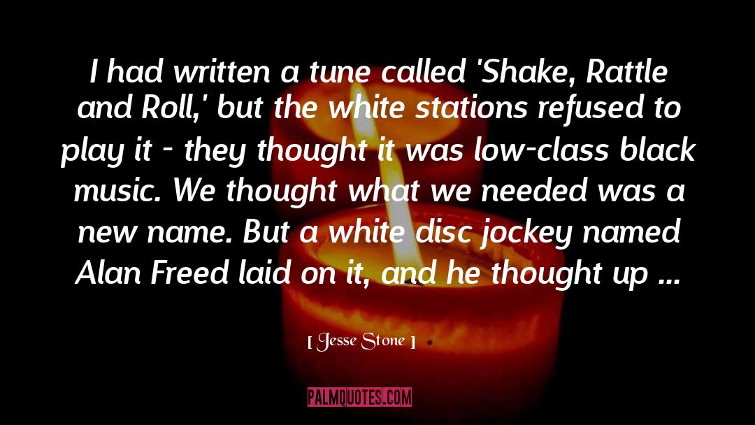 Black Music quotes by Jesse Stone