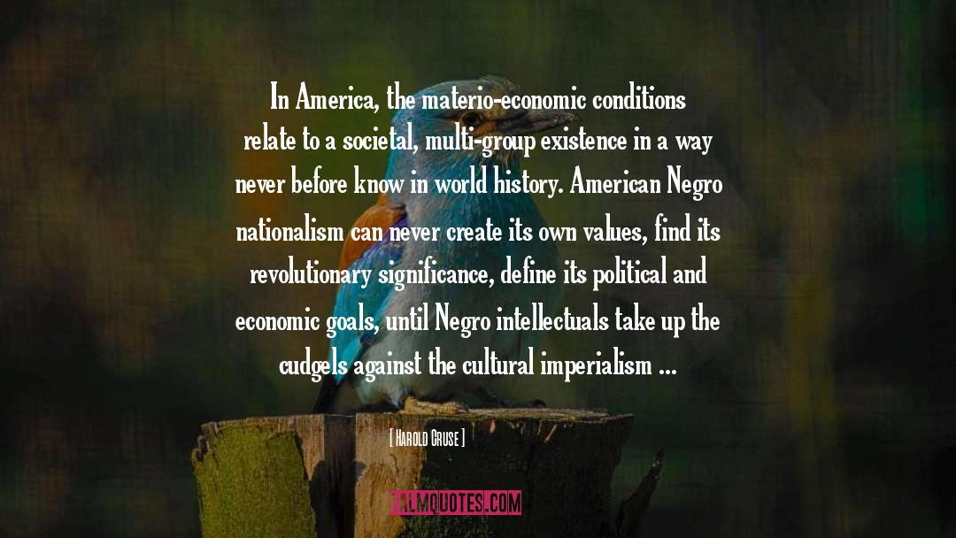 Black Nationalism quotes by Harold Cruse