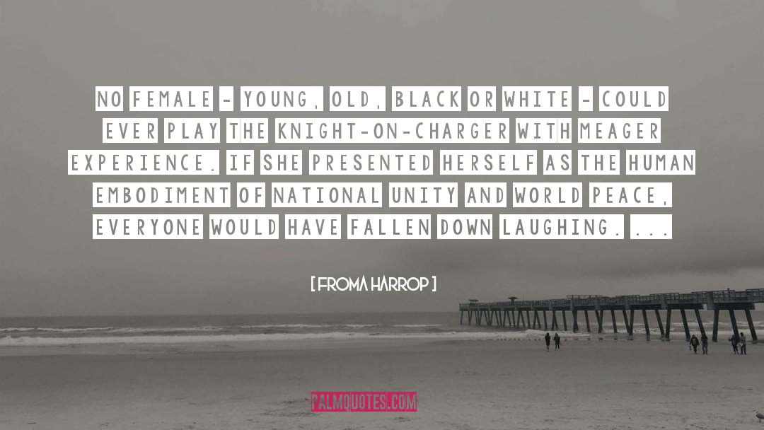 Black Or White quotes by Froma Harrop