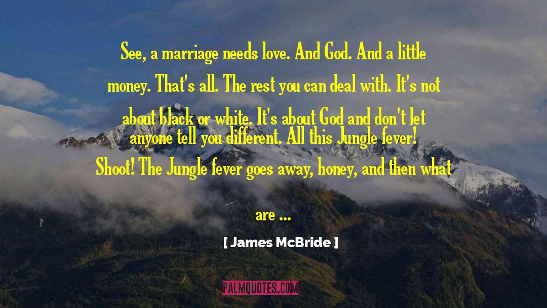Black Or White quotes by James McBride